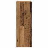 4 Piece TV Cabinet Set Wall-mounted Old Wood Engineered Wood 3329217