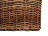 Planter Basket with Storage 2 pcs Brown 42020958