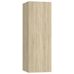 ZNTS 5 Piece TV Cabinet Sets Sonoma Oak Engineered Wood 3079011