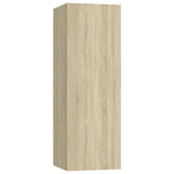 ZNTS 5 Piece TV Cabinet Sets Sonoma Oak Engineered Wood 3079011