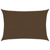 Sunshade Sail 160 g/m Brown 3x5 m HDPE 311789