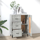Sideboard Concrete Grey 69.5x34x90 cm Engineered Wood 812235