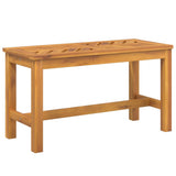 Garden Bench 80 cm Solid Wood Acacia 362236
