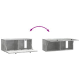 Wall-Mounted TV Cabinet Concrete Grey 78.5 x 31 x 30 cm 898038