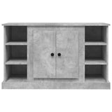 Sideboard Concrete Grey 100x35.5x60 cm Engineered Wood 816444