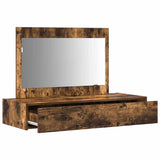 Dressing Table Brown 100 x 40 x 70 cm Engineered Wood 865212