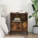 Bedside Cabinet Smoked oak 49 x 36 x 61 cm Engineered wood 883484