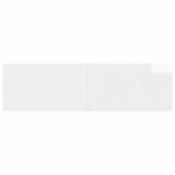 Wall-Mounted Headboard ARNHEM High Gloss White Engineered Wood 896719