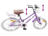 Kids Bike 18 Inches for 5-7 Years Old Purple 42009220