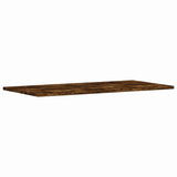 Wall Shelves 4 pcs Smoked Oak 80x40x1,5 cm Engineered Wood 838273