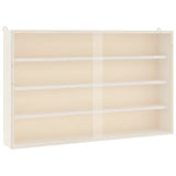 Wooden Collector's Display Case with Doors 60x8.5x37cm 4017386