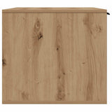 Cat Litter Box Enclosure Artisian Oak 80x50x45 cm Engineered Wood 857741