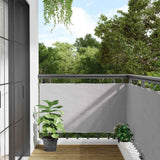Balcony Privacy Screen Grey 700x120 cm PVC 4005496