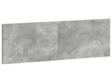 Wall-Mounted Headboard HAARLEM Concrete Grey Engineered Wood 896968