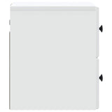 Wall-Mounted Bedside Cabinet 2 pcs White 34.5 x 33 x 40 cm 899146
