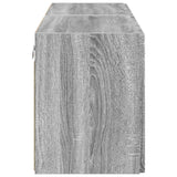 TV Wall Cabinet 2 pcs Grey Sonoma 59.5 x 31 x 40 cm 892342