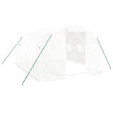 Greenhouse with Steel Frame White 12 m² 4x3x2 m 3188050