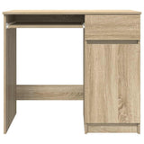 Desk Sonoma Oak 86x49x76 cm Engineered Wood 861825