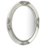Wall Mirror Baroque Style 50x60 cm Silver 320350