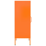 ZNTS Storage Cabinet Orange 42.5x35x101.5 cm Steel 336192