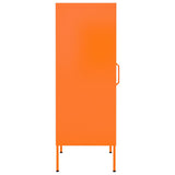 ZNTS Storage Cabinet Orange 42.5x35x101.5 cm Steel 336192