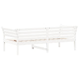 Day Bed without Mattress White 90x200 cm Solid Wood Pine 842871