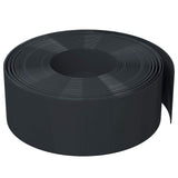 Garden Edging 25 m 20 cm PE Black 42036852