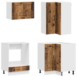 Kitchen Unit PORTO 8 pcs Old Wood Engineered Wood 3438495