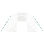 Greenhouse with Steel Frame White 36 m² 12x3x2 m 3188054