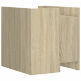 Bedside Cabinet Sonoma Oak 45x50x50 cm Engineered Wood 848299