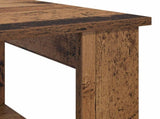 Coffee Table Old Wood 51 x 50 x 50 cm Engineered Wood 8000202