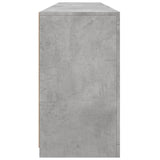 Sideboard with LED Lights Concrete Grey 181.5x37x67 cm 3209040