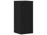 Plant Stand 2 pcs Black Oak 33 x 33 x 100 cm Engineered Wood 3365606