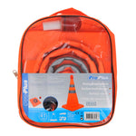 ZNTS ProPlus 2 pcs Safety Cones Collapsible with LEDs 276941