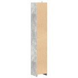 Bathroom Cabinet Concrete Grey 30x30x183.5 cm Engineered Wood 856063