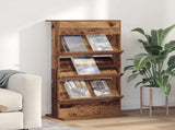 Magazine Rack Old Wood 70 x 41 x 126 cm Engineered Wood 899533