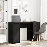 Desk Black Oak 120x42x76 cm Engineered Wood 861815