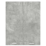 Hanging Cabinet Concrete Grey 80 x 31 x 100 cm Engineered Wood 884365