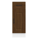 Kitchen Base Cabinet Kalmar Brown Oak Engineered Wood 853464