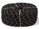 Marine Rope Polypropylene 12 mm 250 m Black 143811