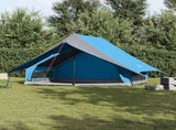 Family Tent with Roof Blue and Grey 315 x 286 x 200 cm 4100680