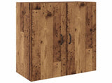 Wall-Mounted Cabinet 2 pcs Old Wood 69.5 x 34 x 90 cm 3394551