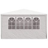 Professional Party Tent with Side Walls 4x9 m White 90 g/m 48529