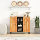 Sideboard with 2 Doors 90x33x75 cm Solid Wood Acacia 352926