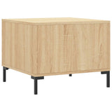Coffee Tables 2 pcs Sonoma Oak 50x50x40 cm Engineered Wood 829403