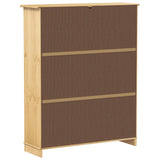 Shoe Cabinet Corona 99x32x124.5 cm Solid Wood Pine 4002786