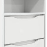 Bedside Tables 2 pcs High Gloss White 40 x 30 x 467 cm 888916