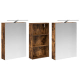 Bathroom Cabinet Set 3 pcs 140 x 14.5 x 70 cm Engineered wood 3403788