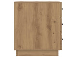 Bedside Cabinet Artisan Oak 43 x 41 x 63.5 cm Engineered Wood 895254