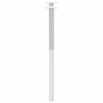 ZNTS Dining Table Legs X-Shaped 2 pcs White 50x cm Steel 4012909